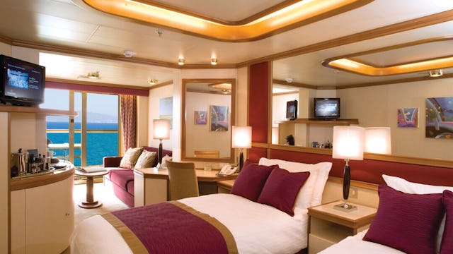 Superior Deluxe Balcony on P&O Ventura