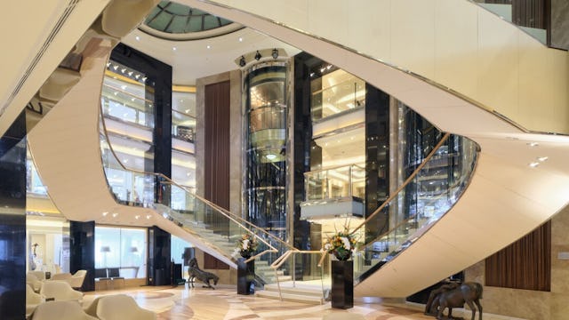 Atrium on P&O Ventura