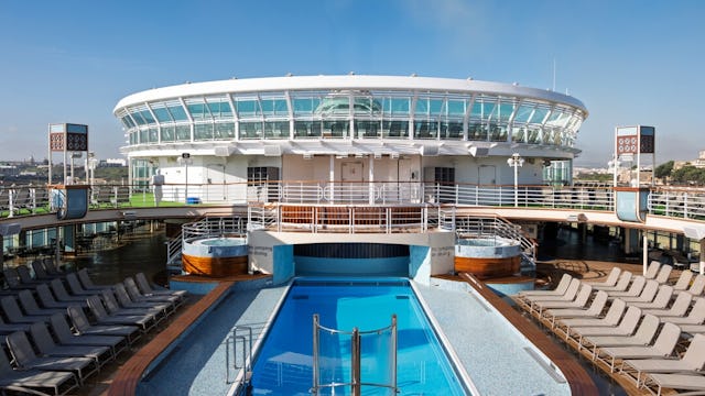 Coral Pool on P&O Azura