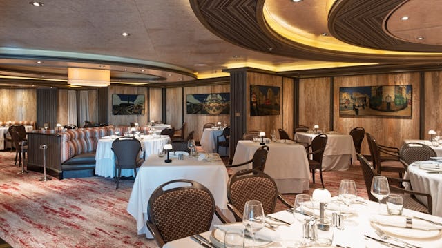 Epicurean Restaurant on P&O Azura