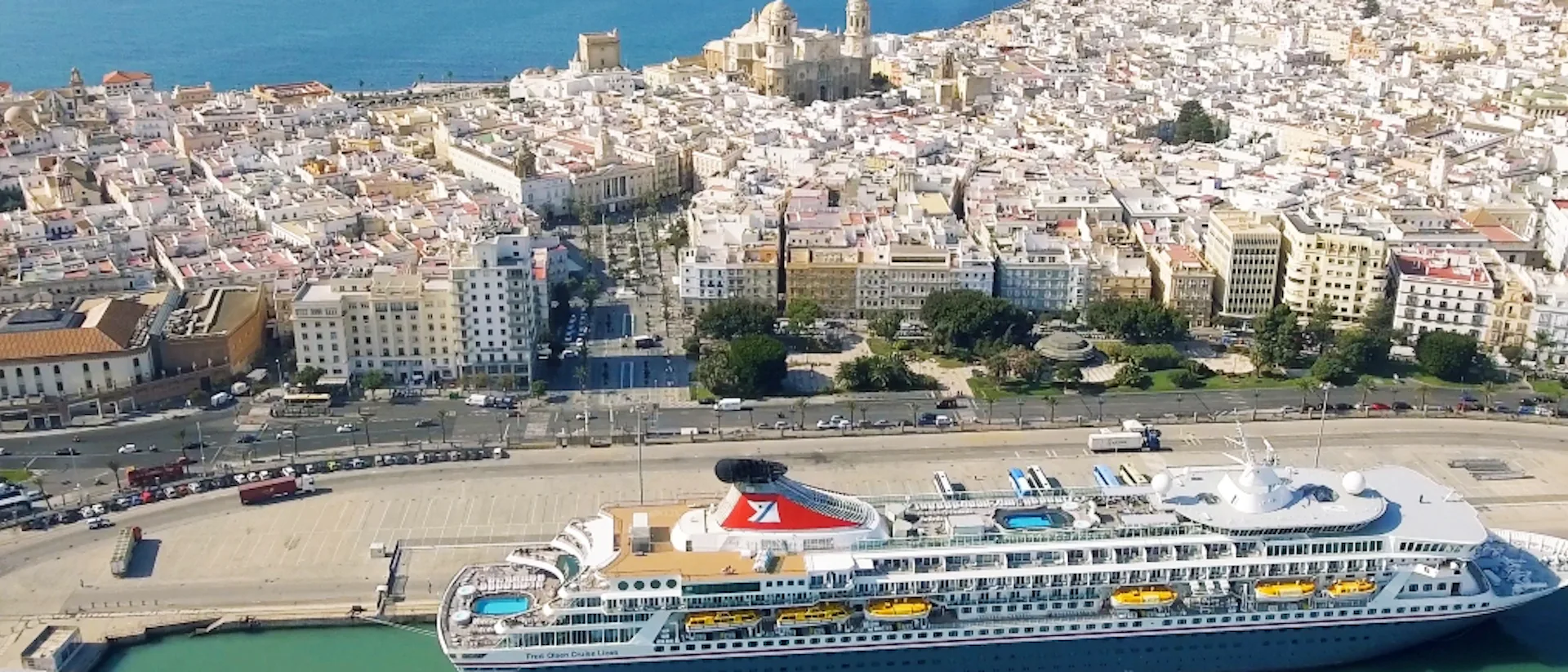 Fred Olsen Balmoral in Cadiz Spain