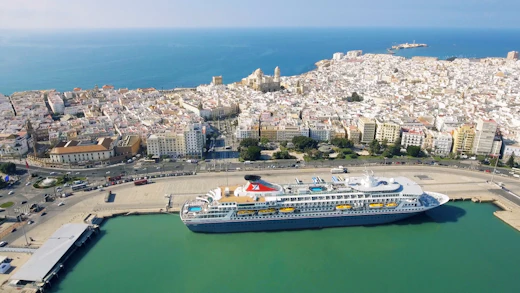 Fred Olsen Balmoral in Cadiz Spain