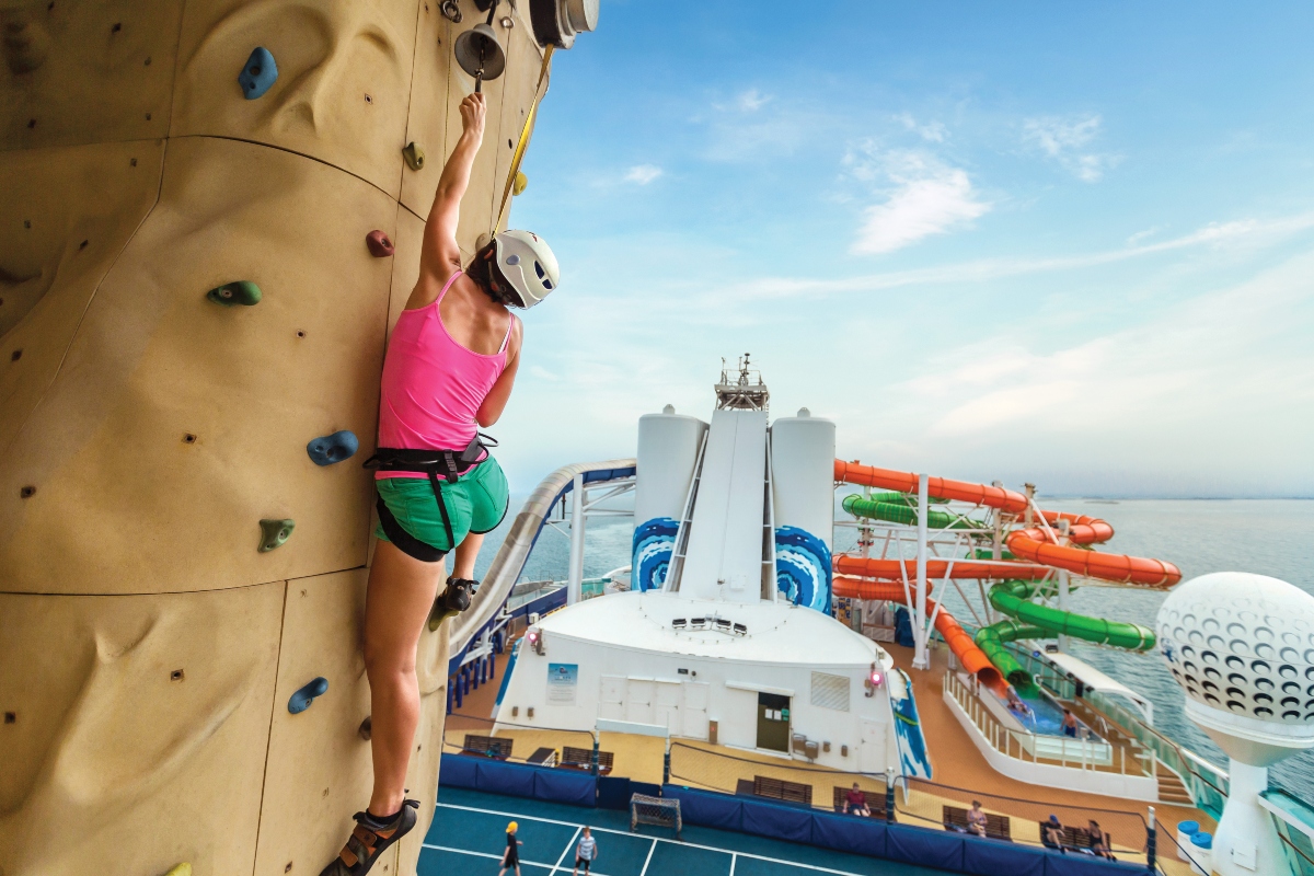 Rockwall on the Liberty of the Seas