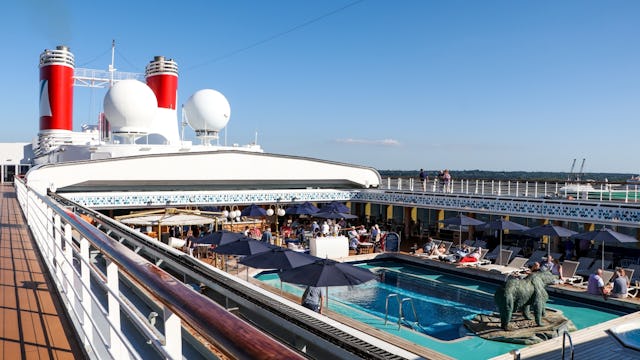 Main Pool Deck on Fred Olsen Bolette