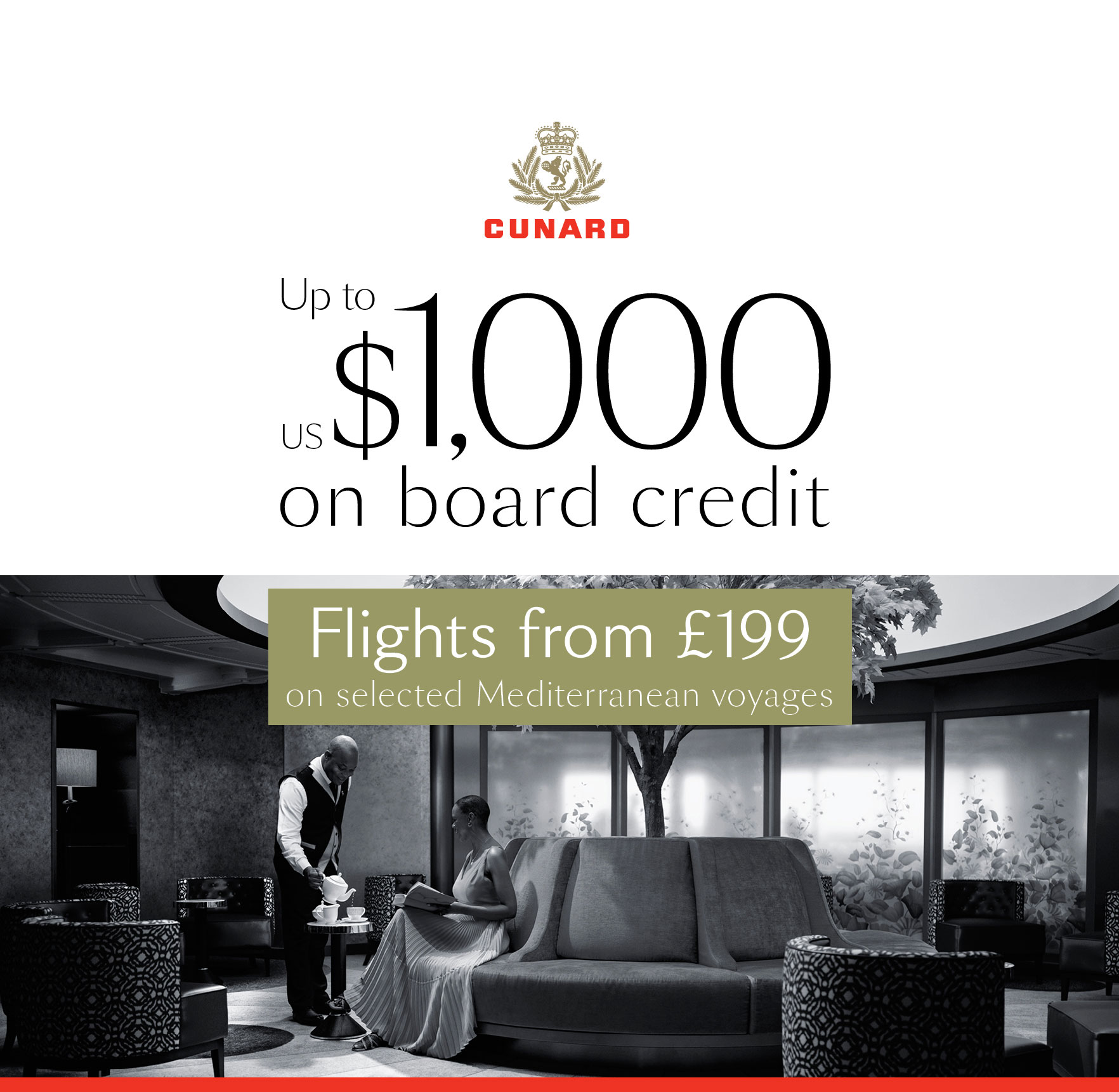 CUNARD SALE