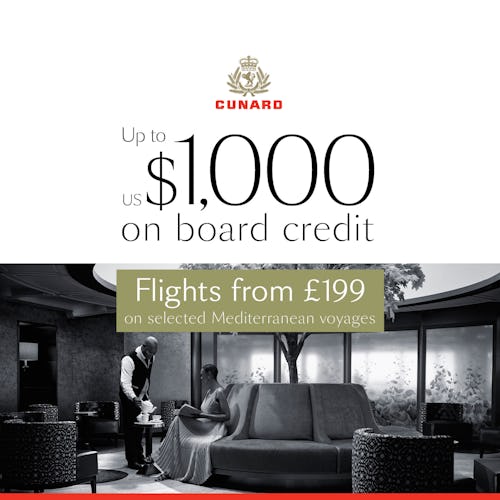 CUNARD SALE