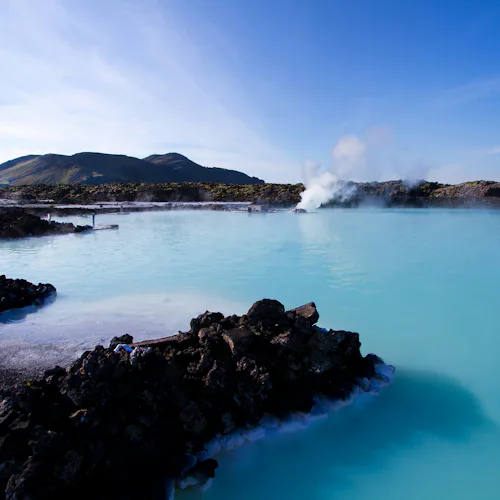 Reykjavik blue lagoon