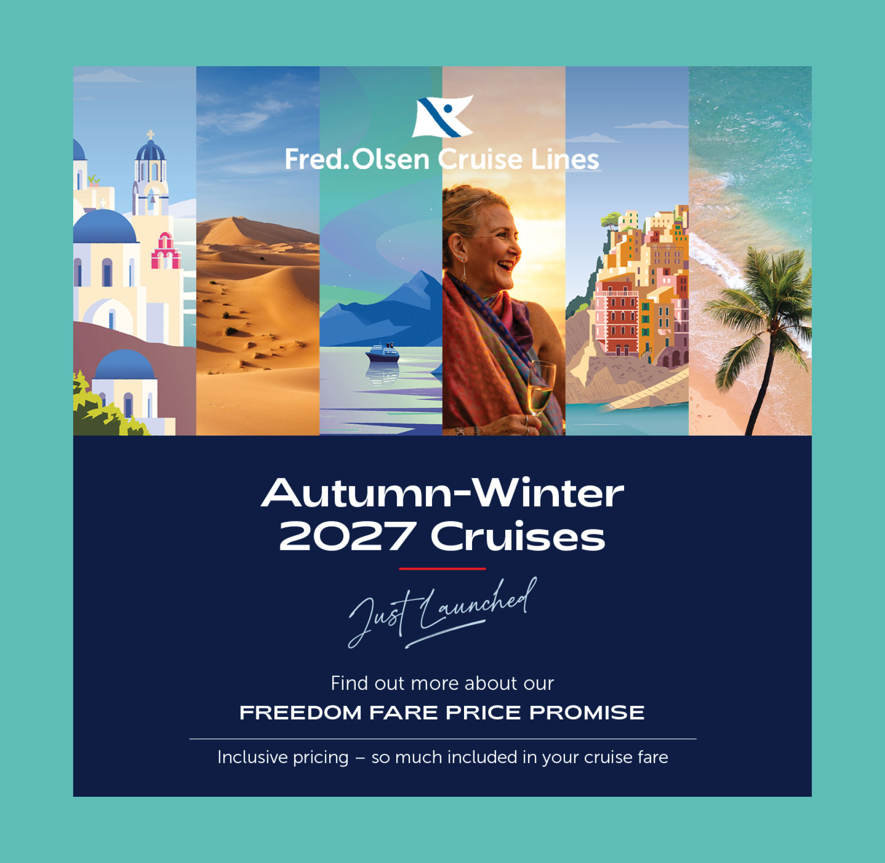 Fred. Olsen Cruise Lines NEW Autumn-Winter 2027 Cruises