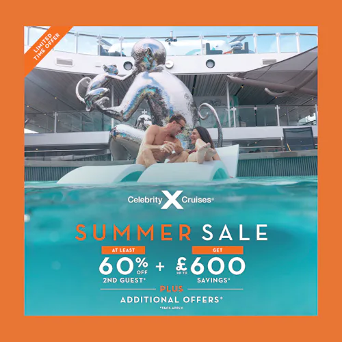 CELEBRITY CRUISES SUMMER SALE
