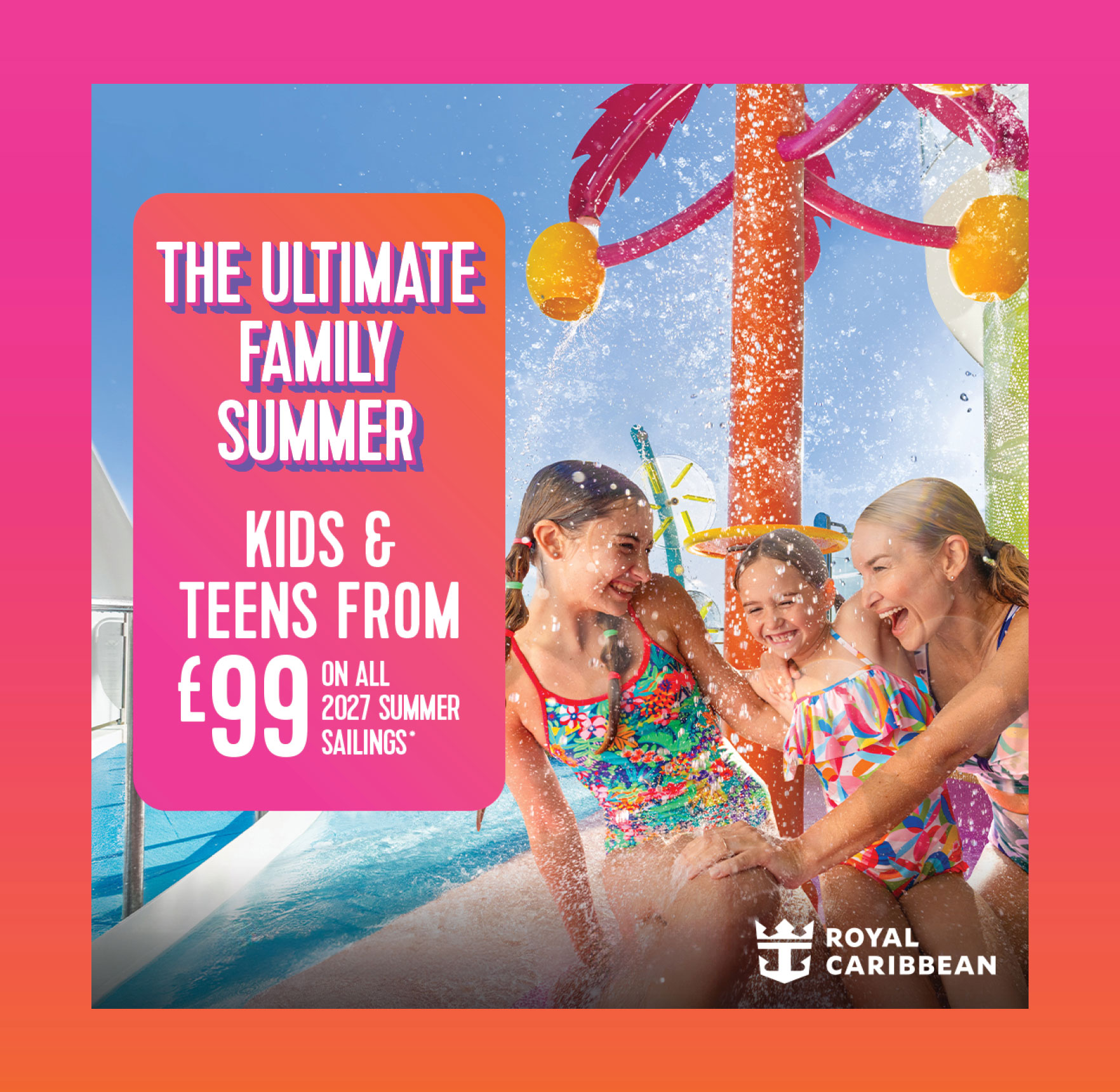 KIDS SAIL FROM £99